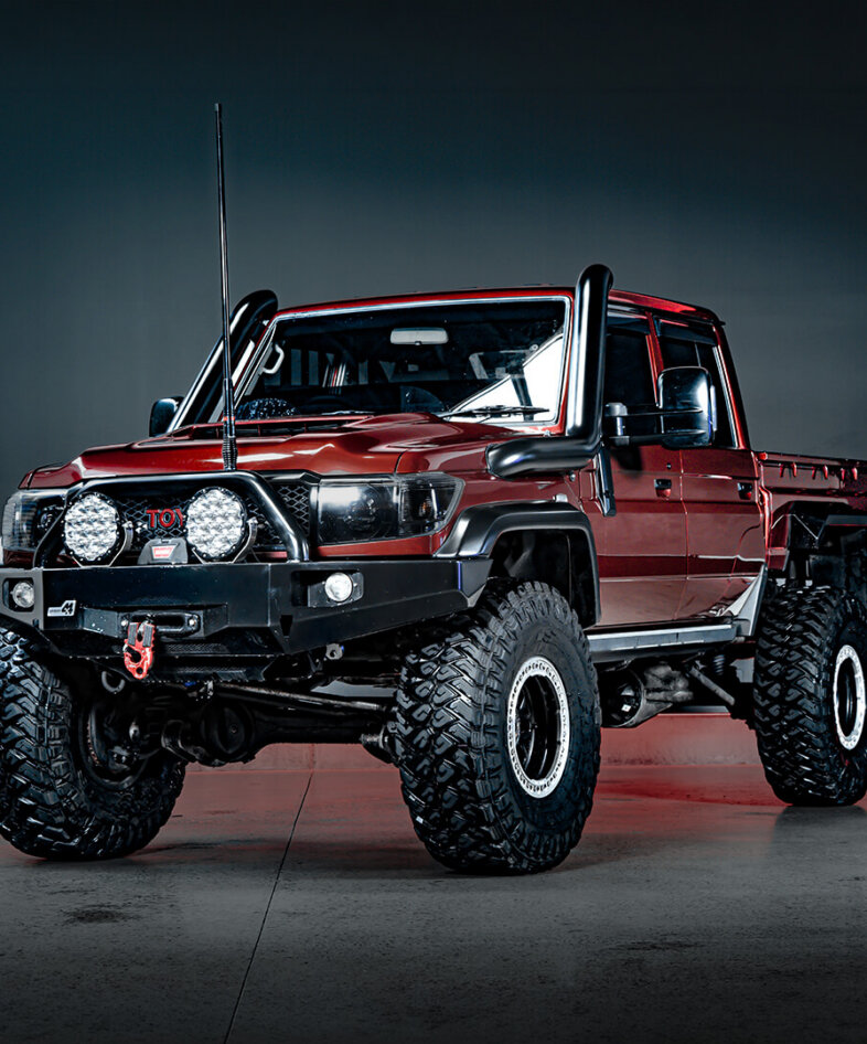 Toyota Landcruiser 79 Series (Red) or $100,000 Cash